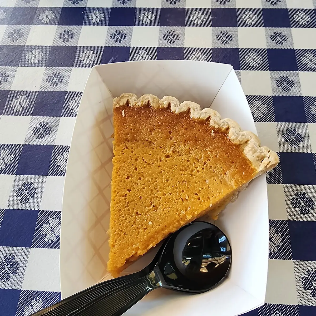Sweet Potato Pie Slice