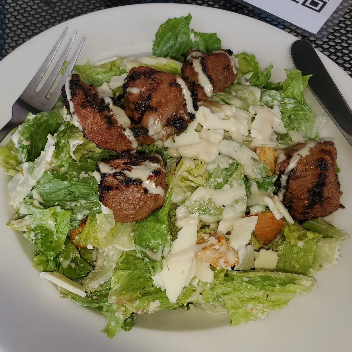 Caesar Salad with Steak