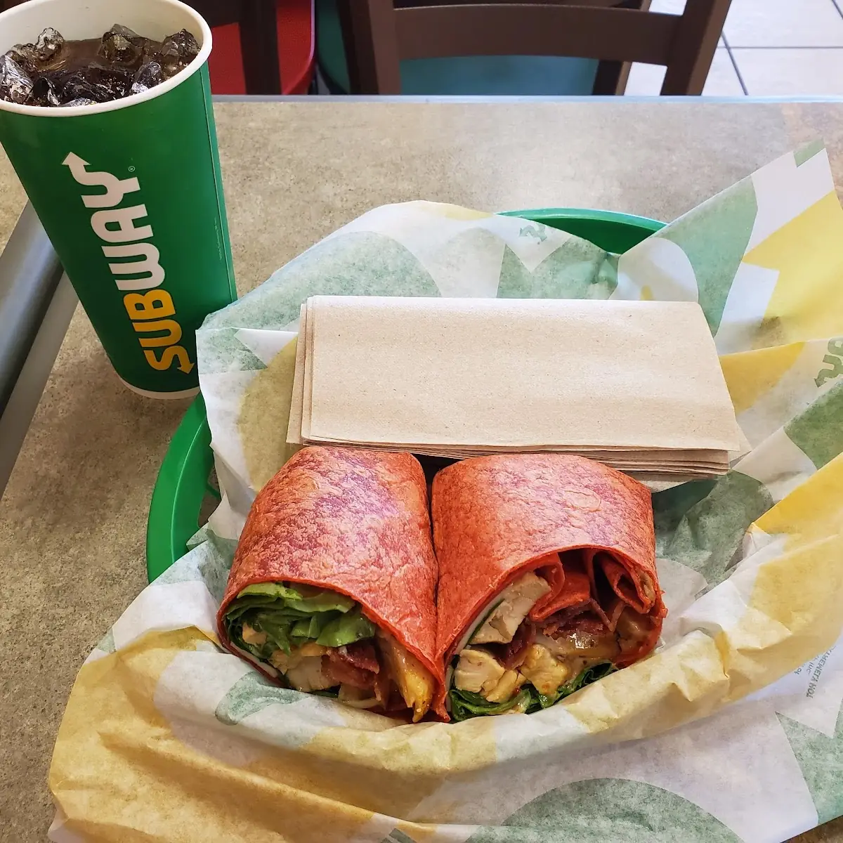 Chicken Bacon Ranch Wrap