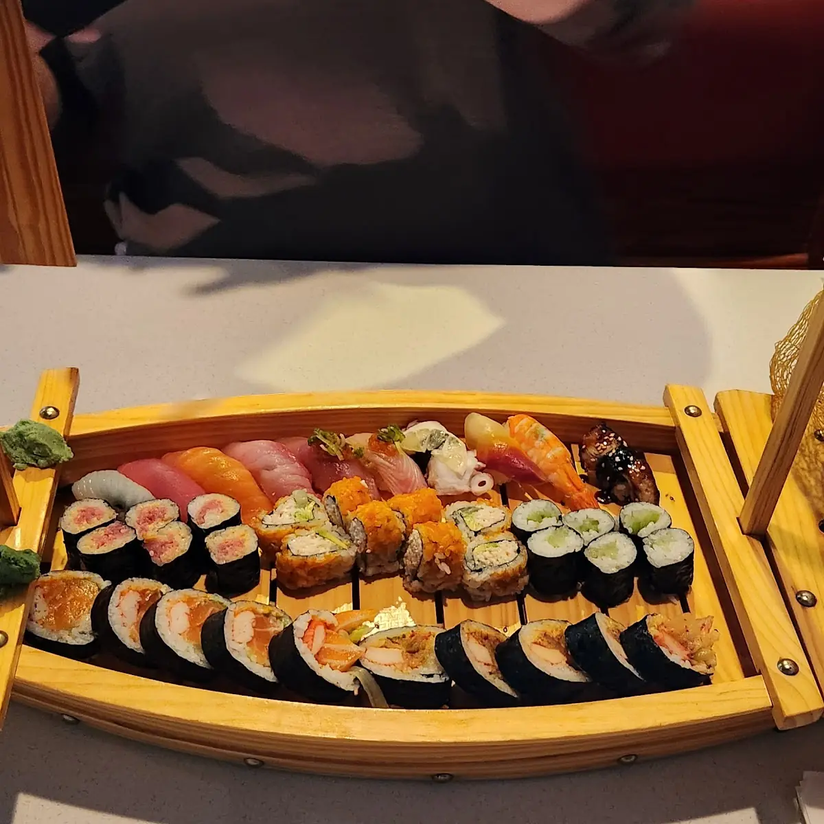 Assorted Sushi Boat with Rolls