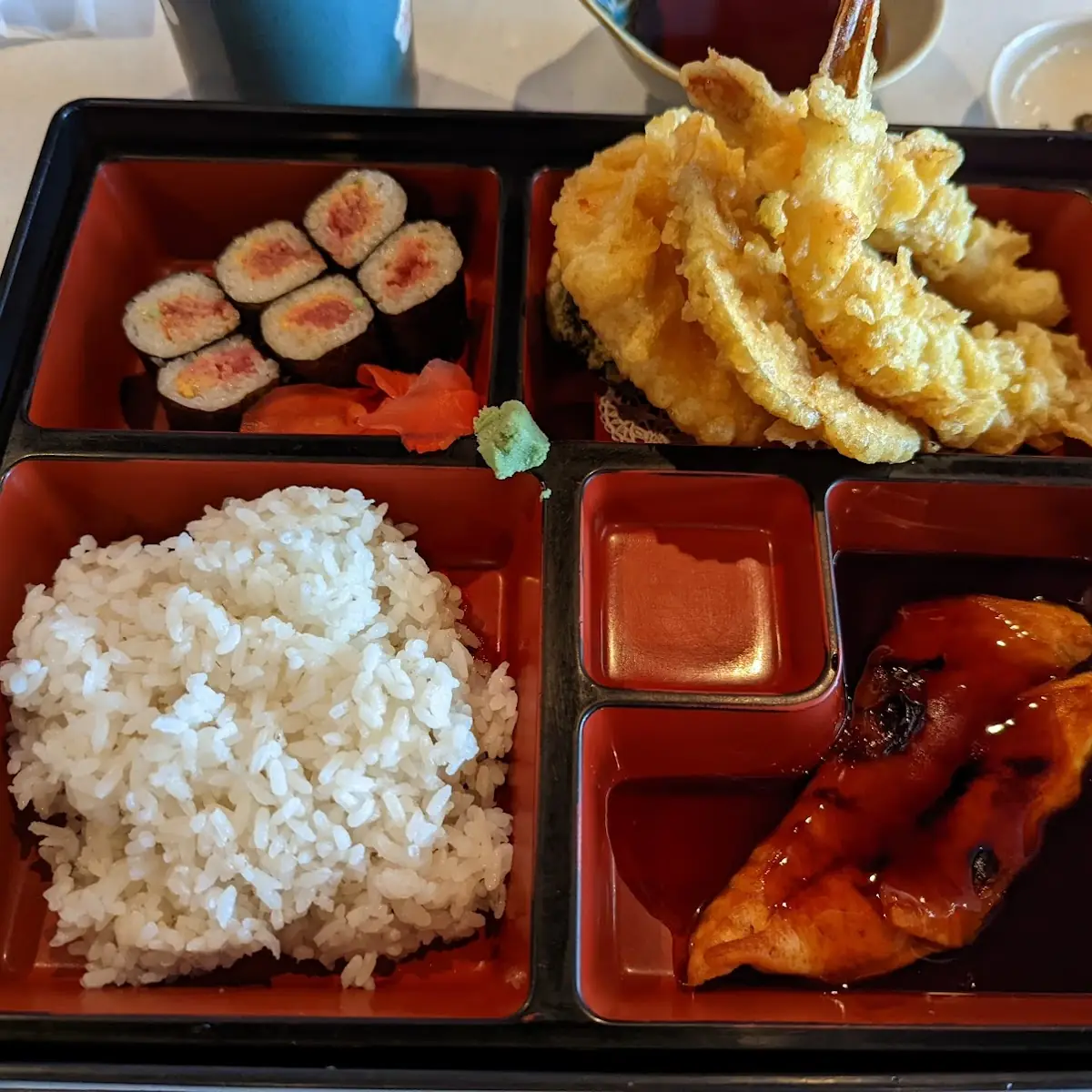 Salmon Bento Box