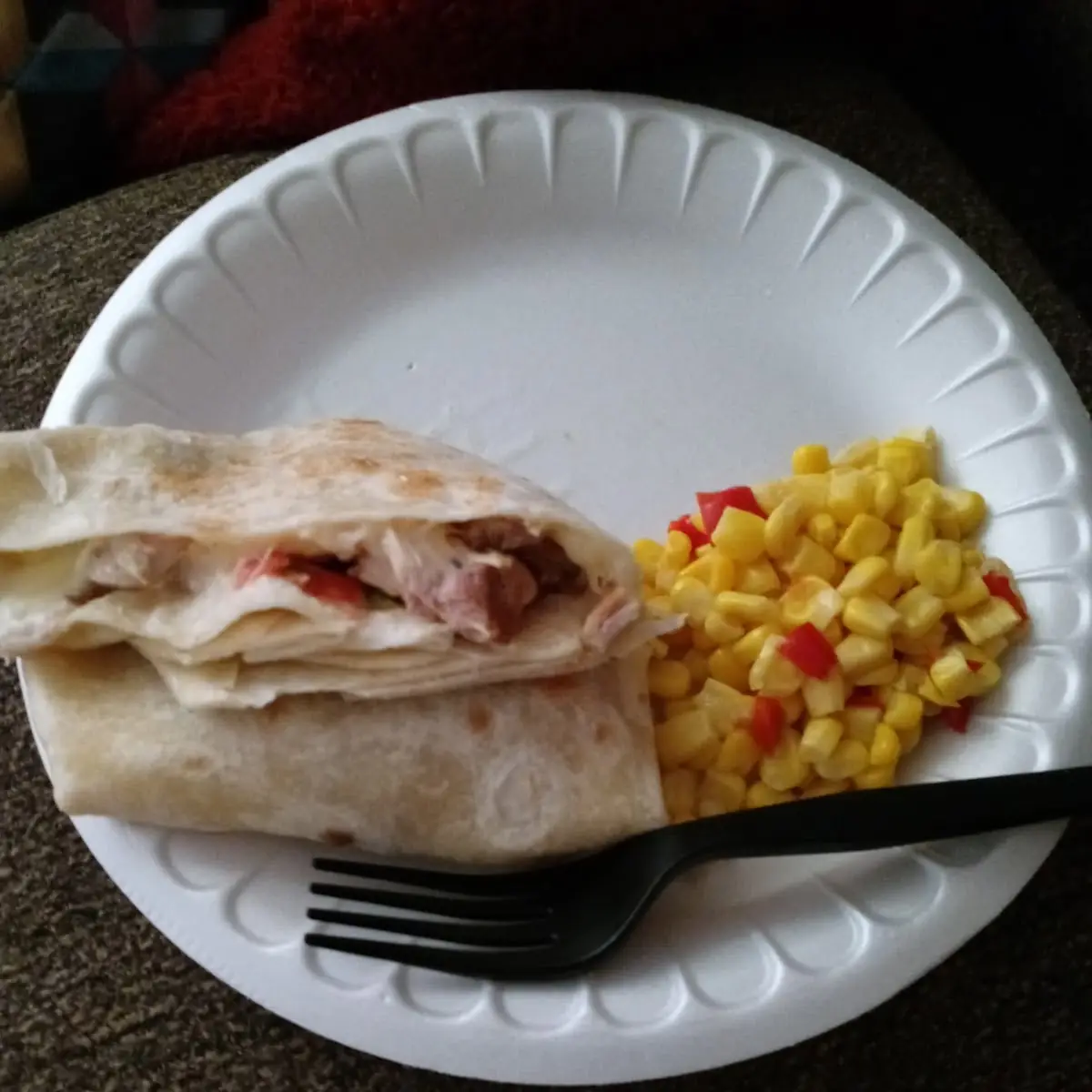 Cheesy Chicken Quesadilla