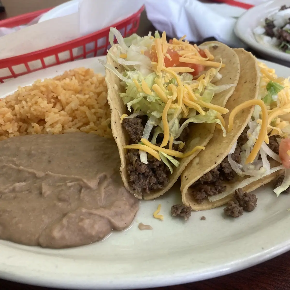 Crispy Taco Plate