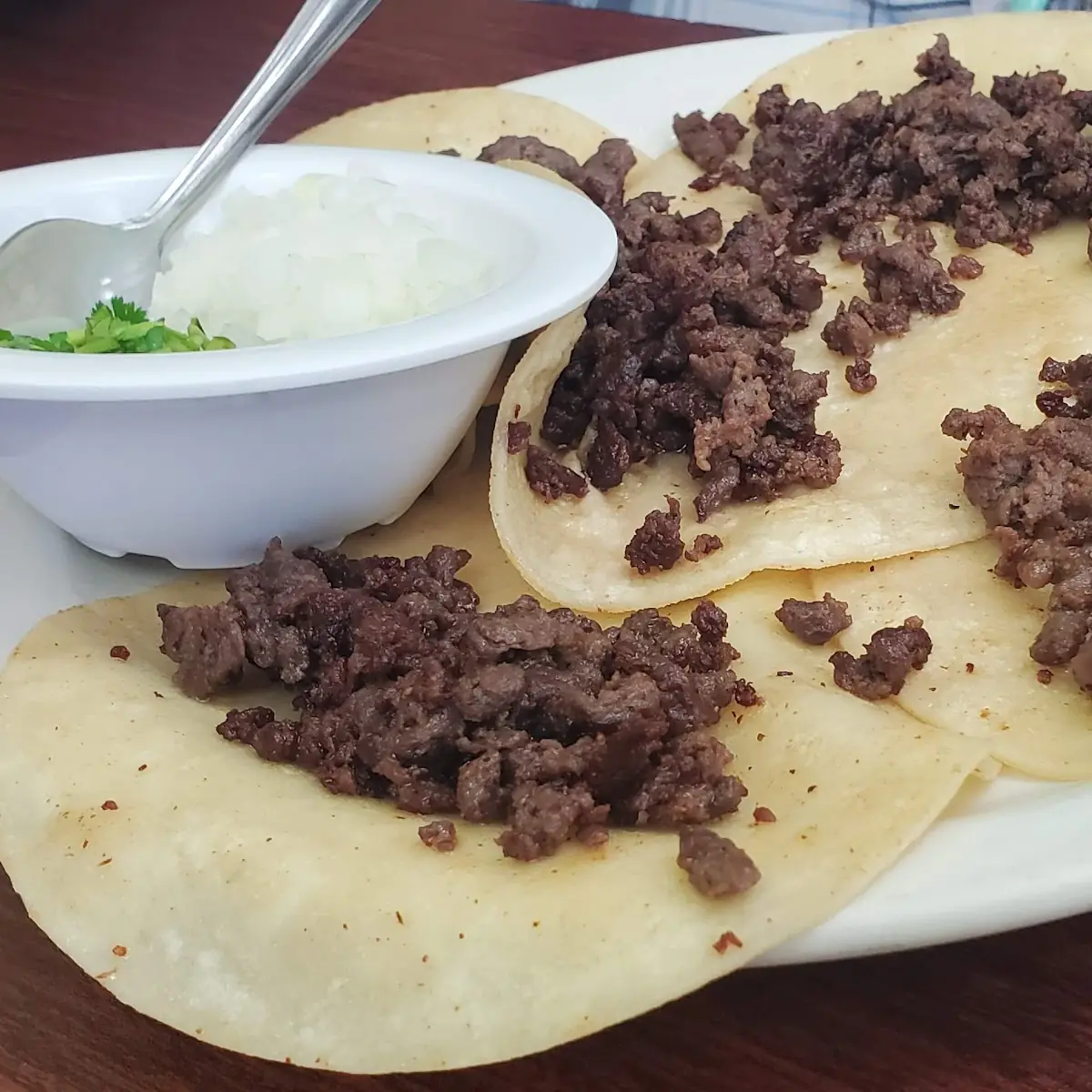 Taco De Picadillo Beef Taco