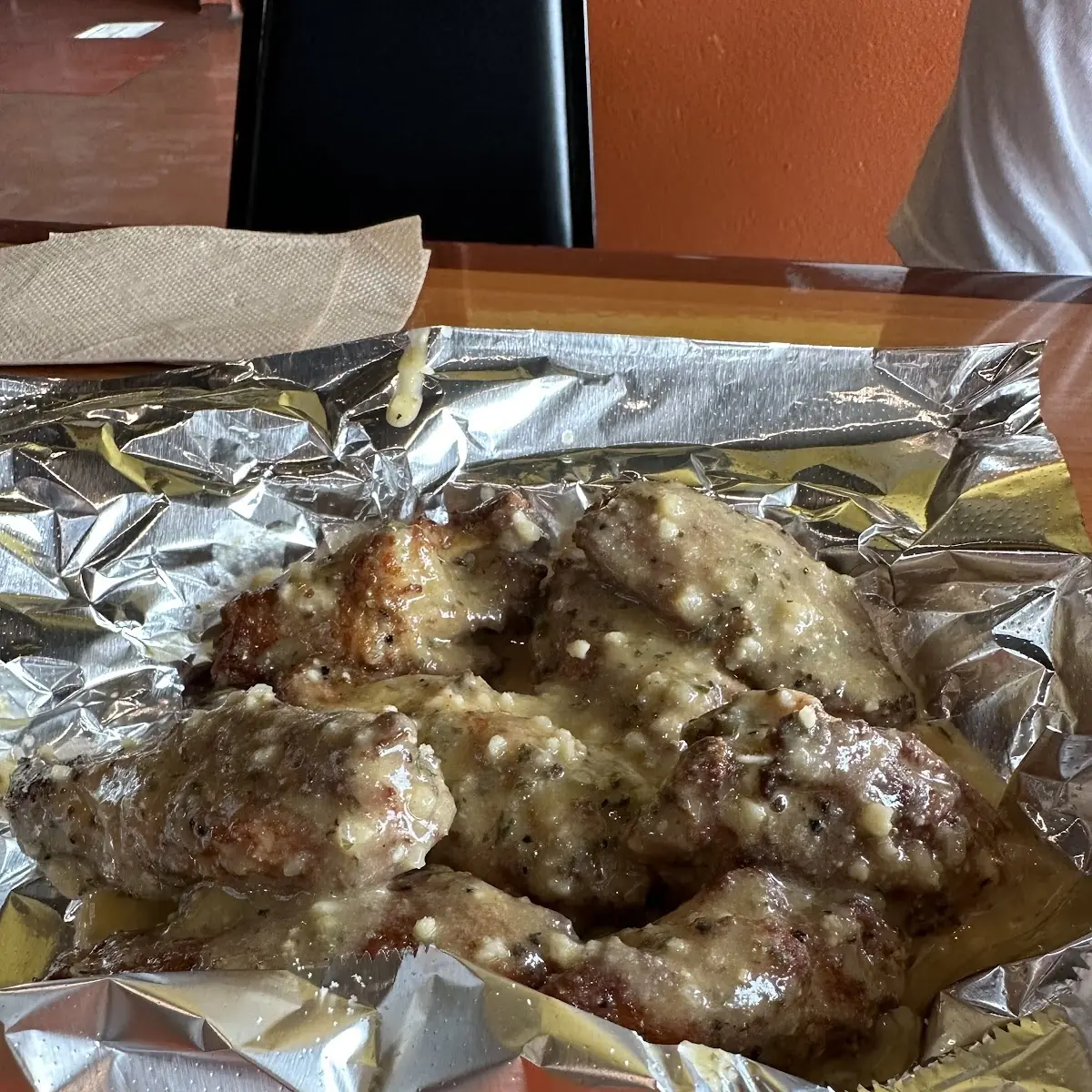 Garlic Parmesan Wings