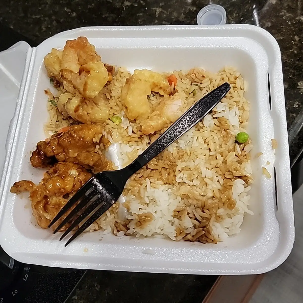 Orange Chicken Coconut Shrimp