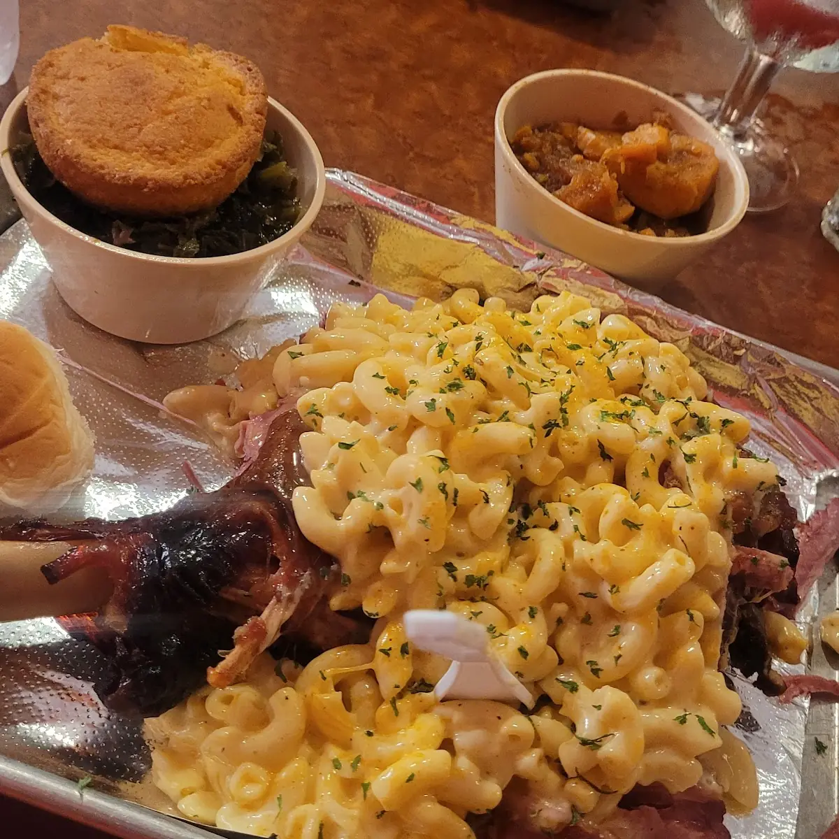 Mac & Cheese Greens