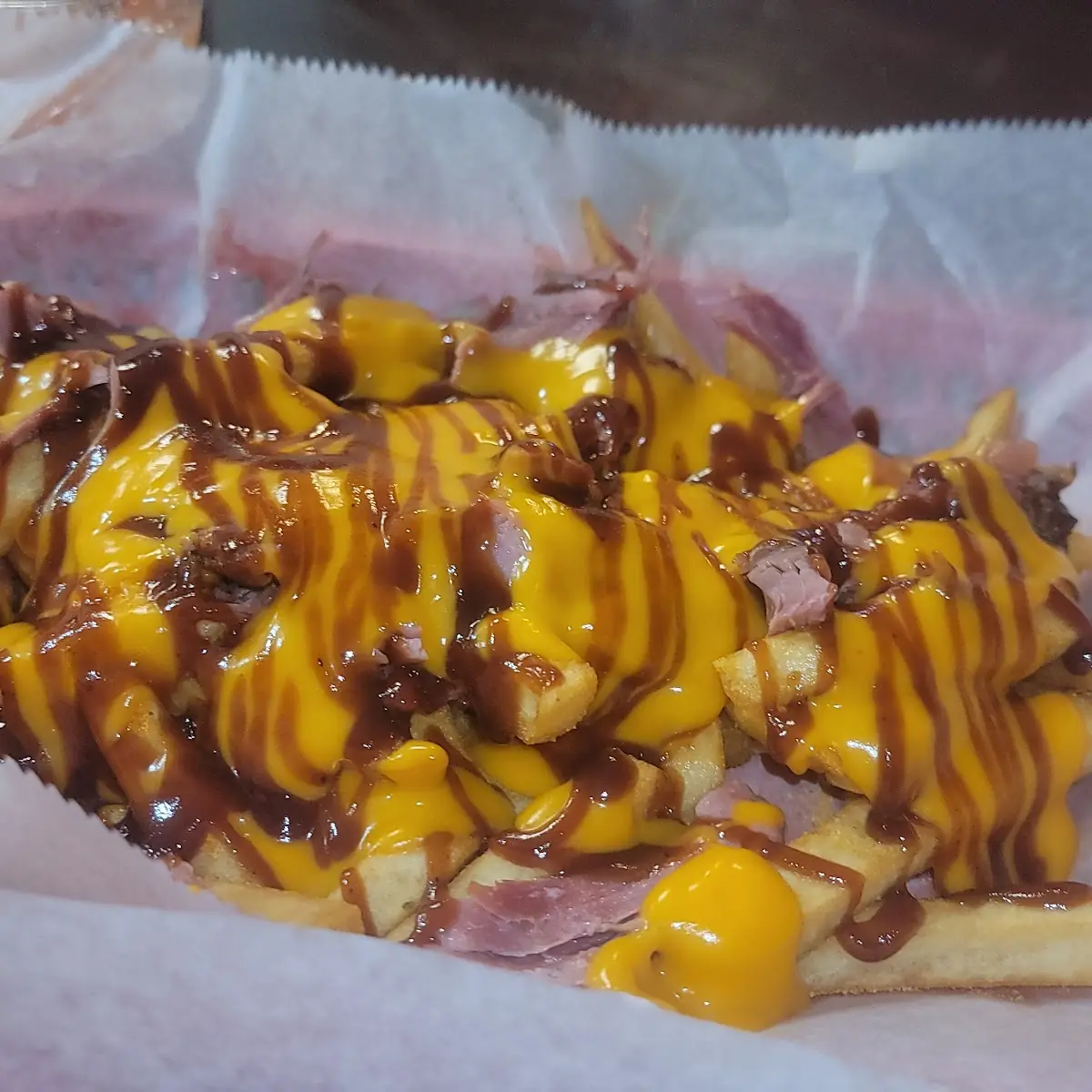 Turkey and Cheese Fries
