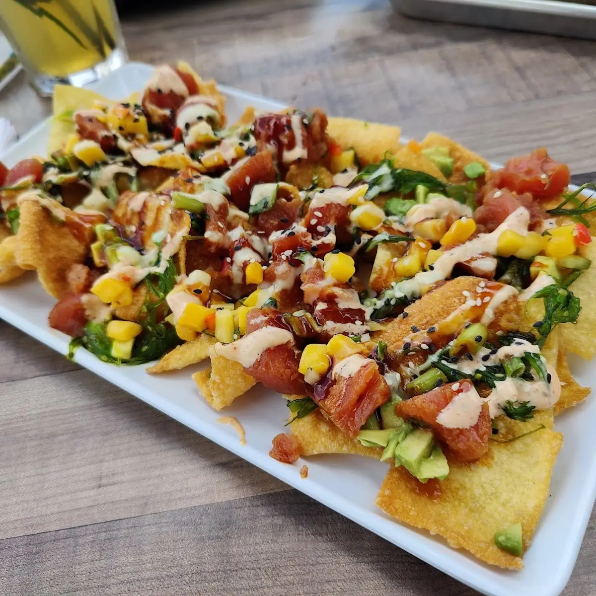 Ahi Tuna Nachos