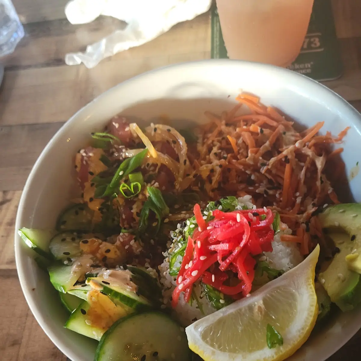 Ahi Tuna Poke Bowl