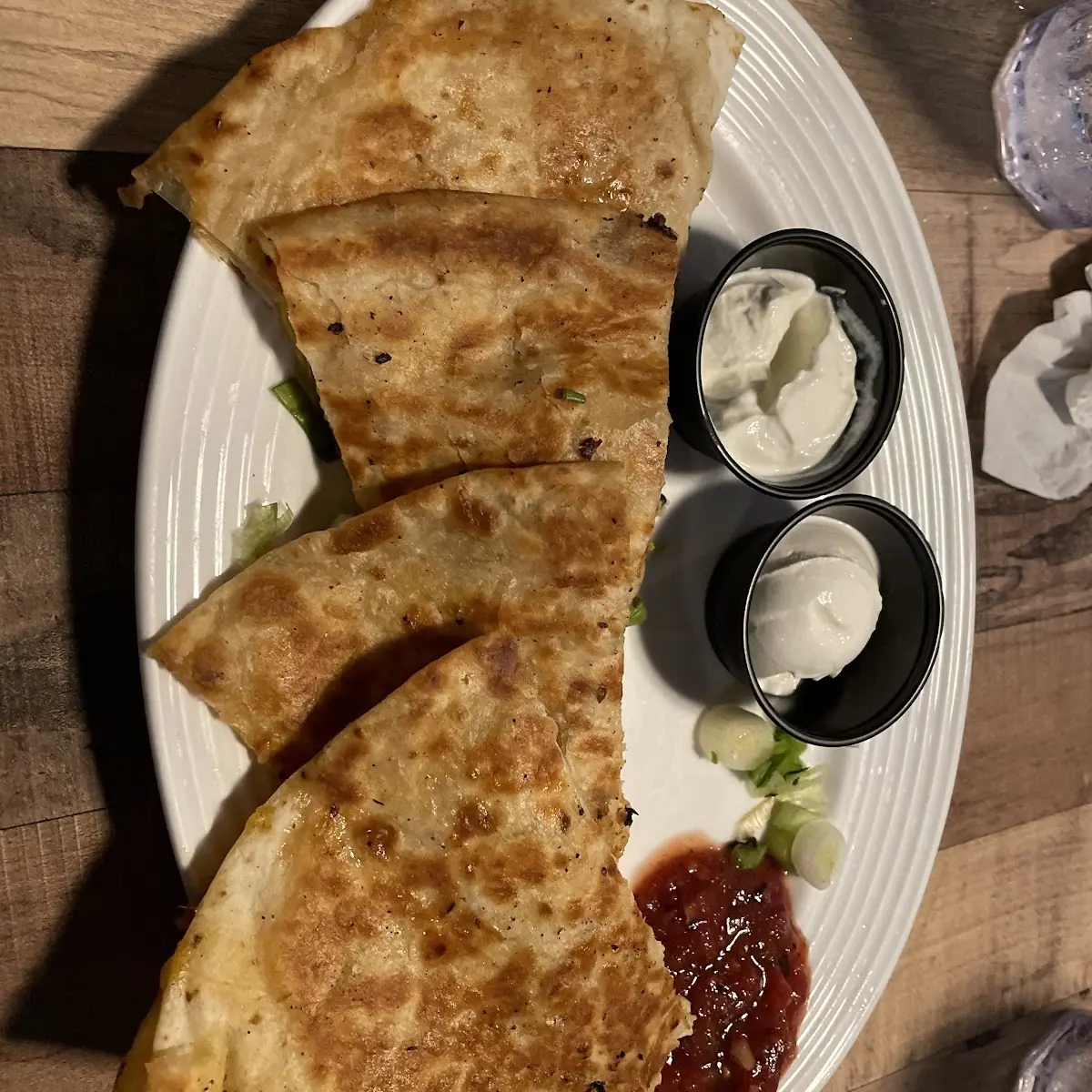 Buffalo Chicken Quesadilla