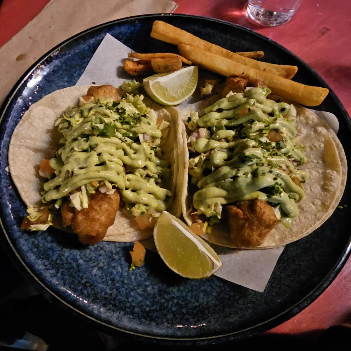Baja Fried Fish Tacos