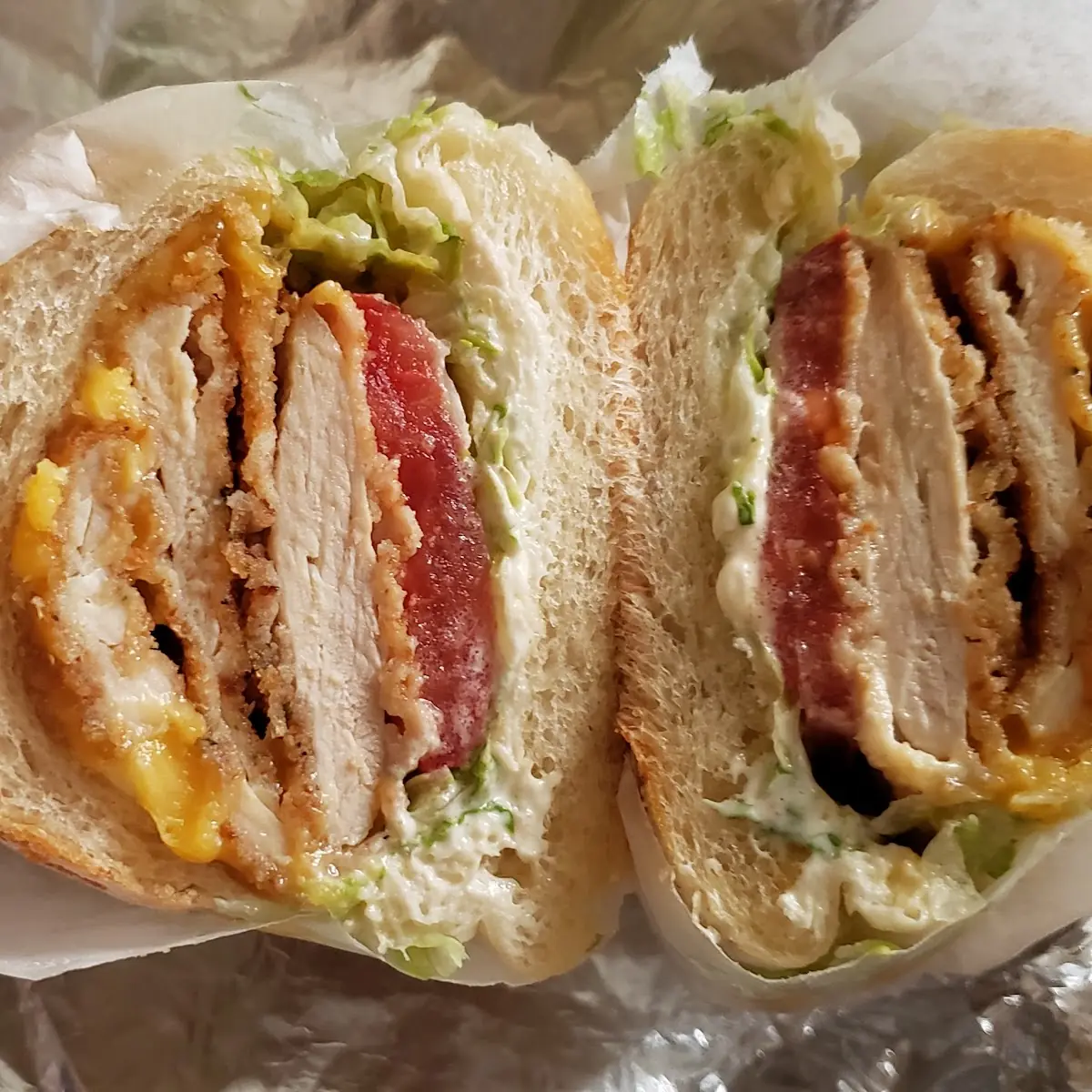 Chicken Cutlet Parm Sandwich