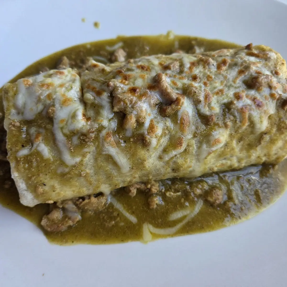 Chile Verde Burrito