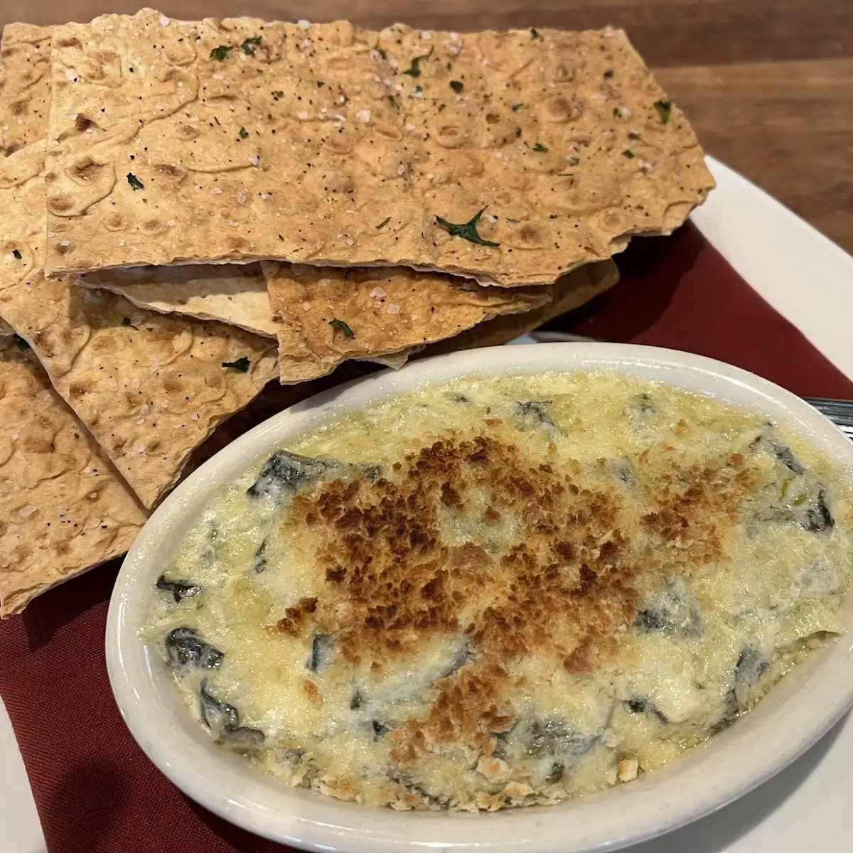 Hot Artichoke & Spinach Dip