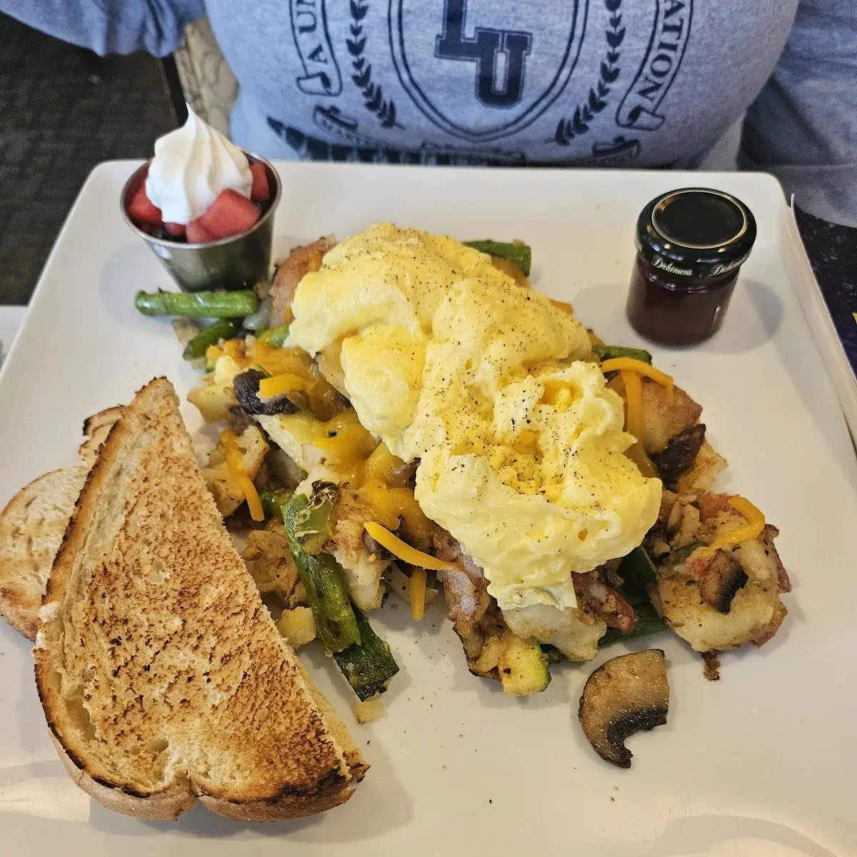 Cambria Eggs Benedict Wrap