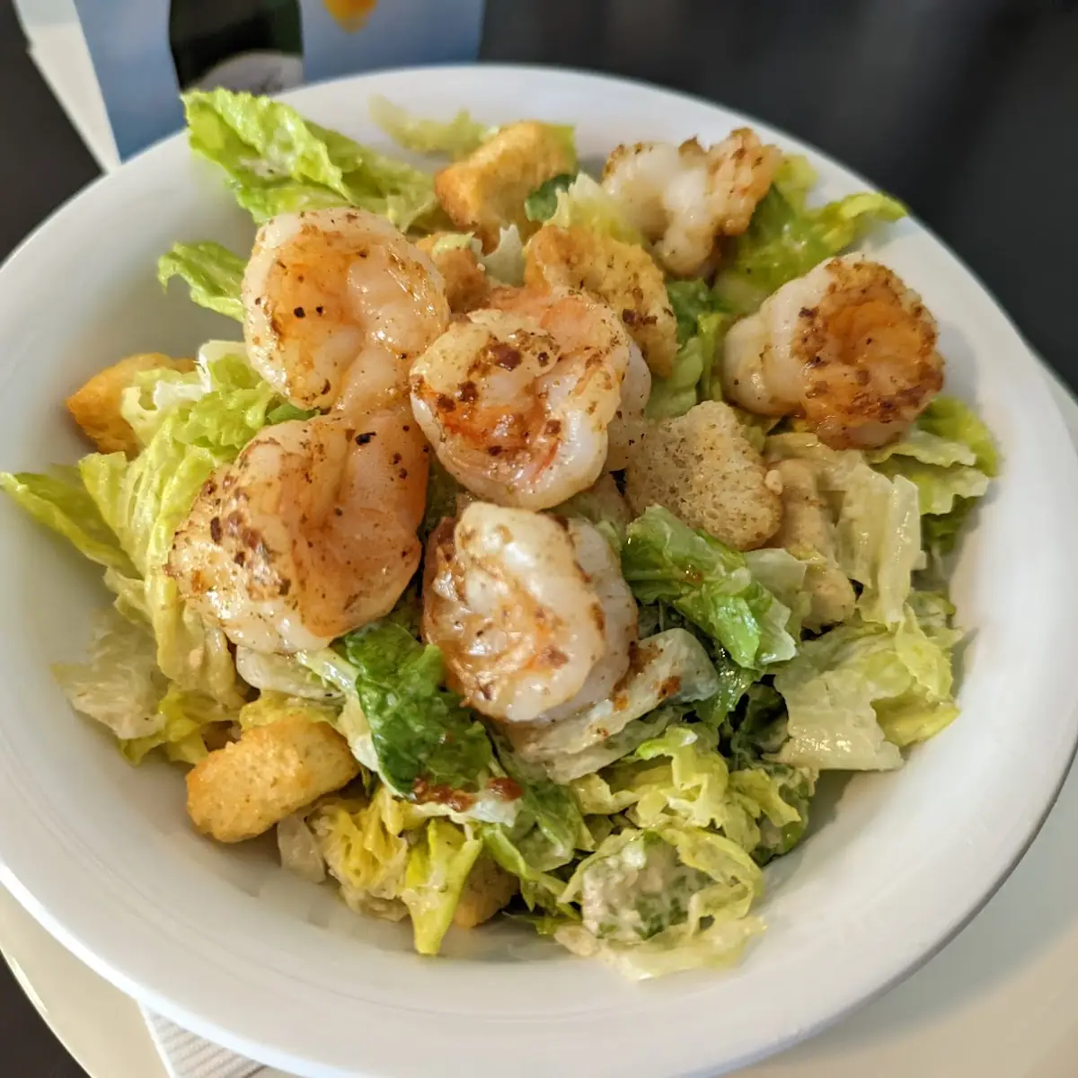 Grilled Shrimp Ceasar Salad