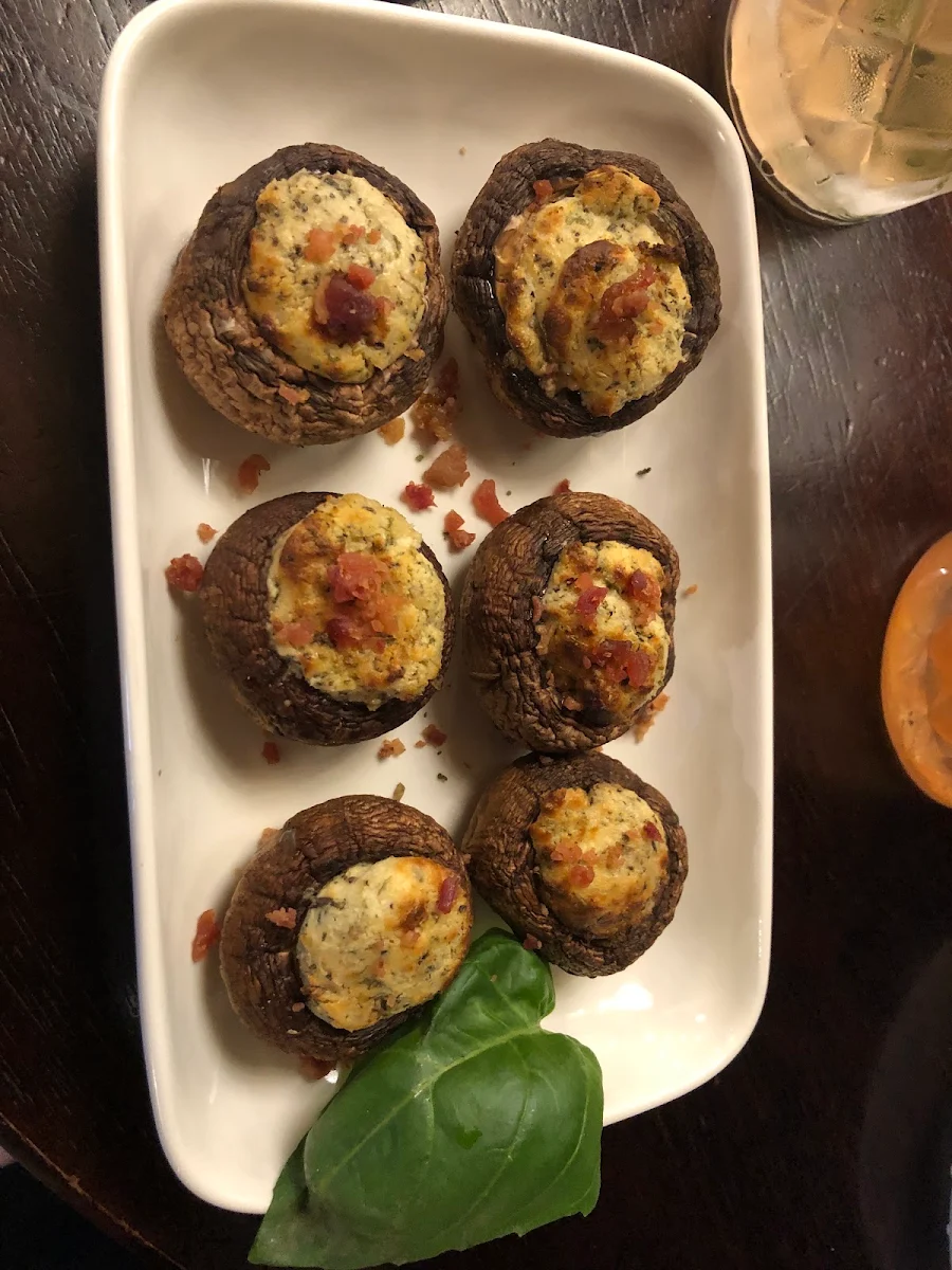 Baked Stuffed Mushrooms GF
