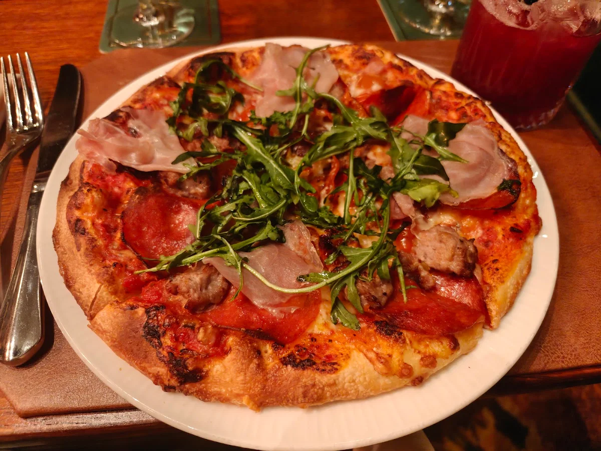 Nduja Prosciutto Sausage Pizza