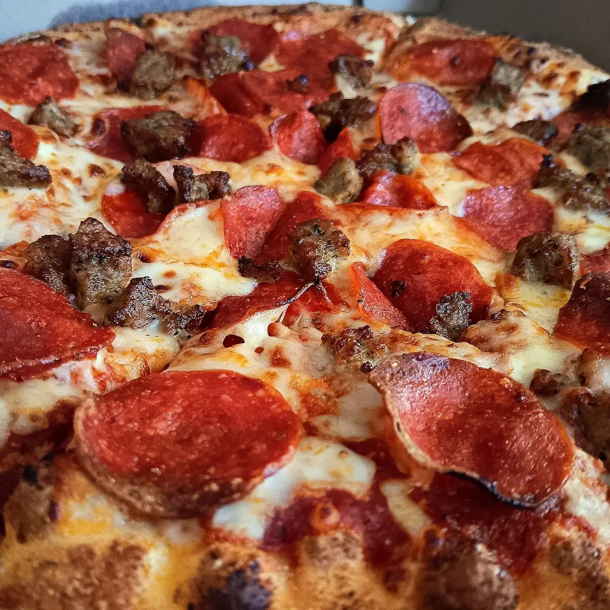 Pepperoni Sausage Pizza