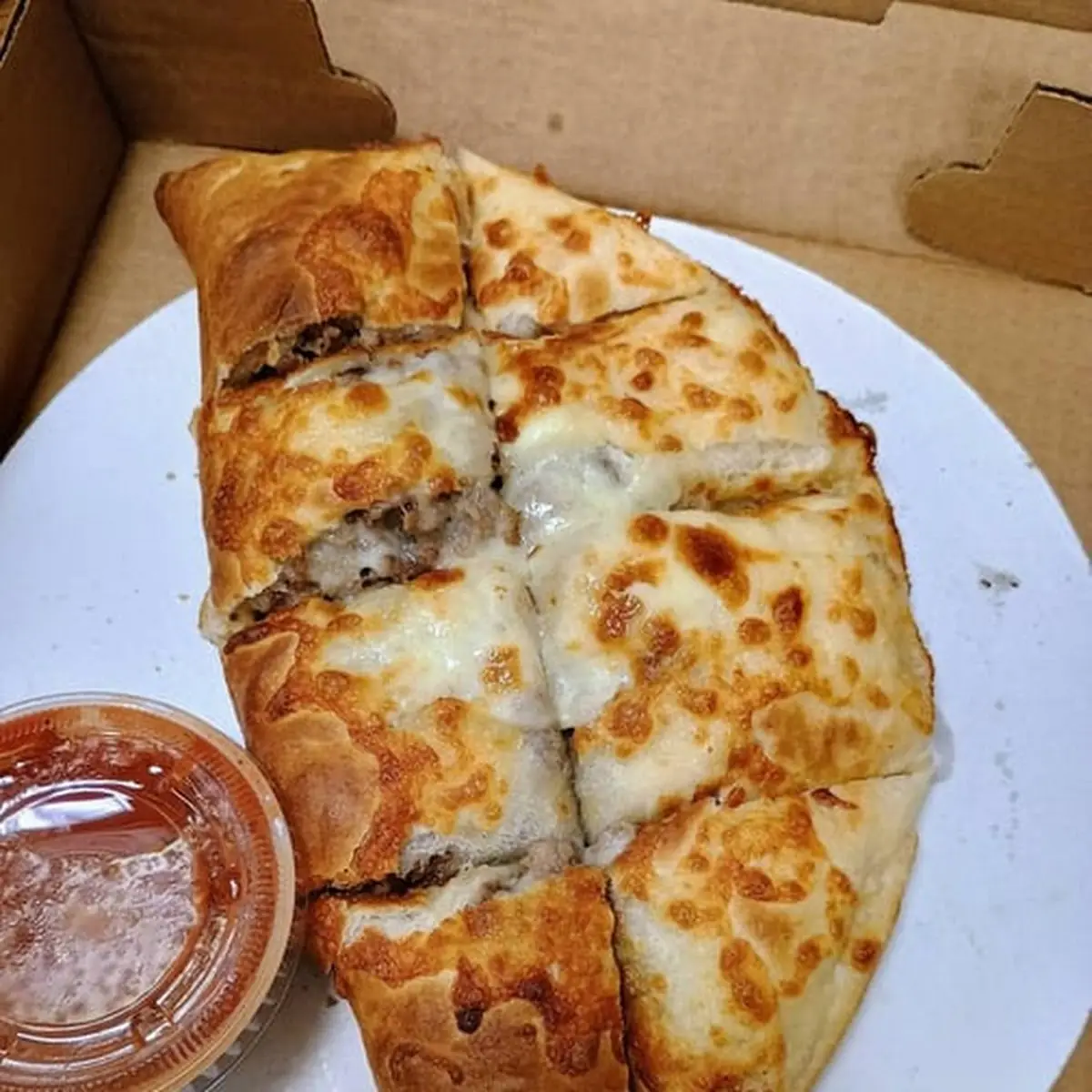 Lg Veggie Calzone