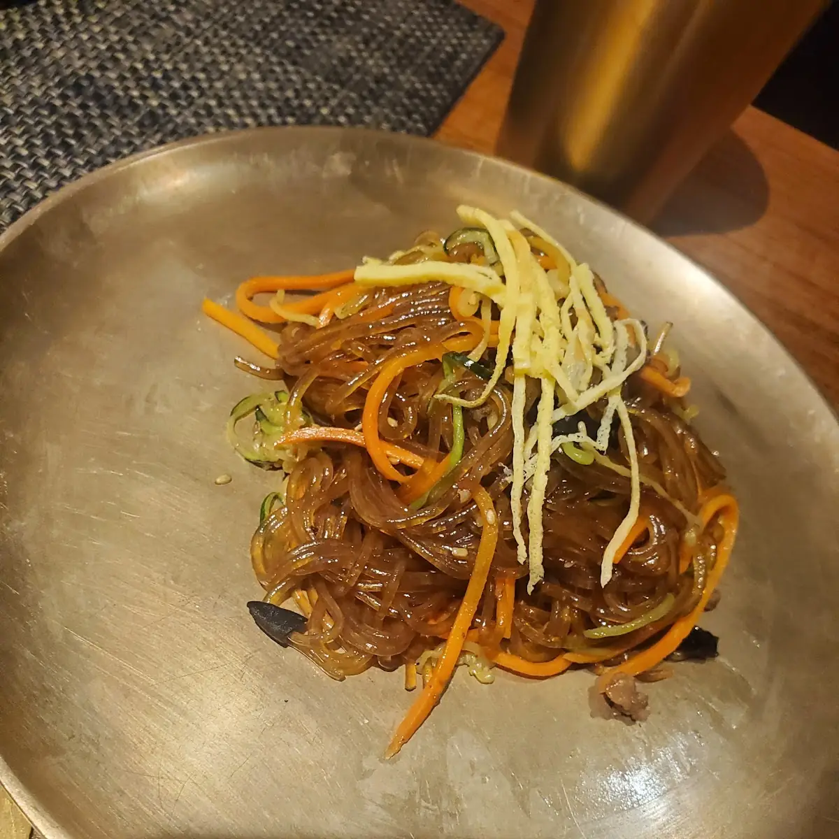 Glass Noodles Stir-Fried with Vegetables