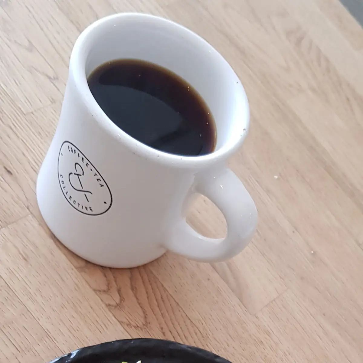 Avocado and Corn Toast with a Batch Brewed Coffee