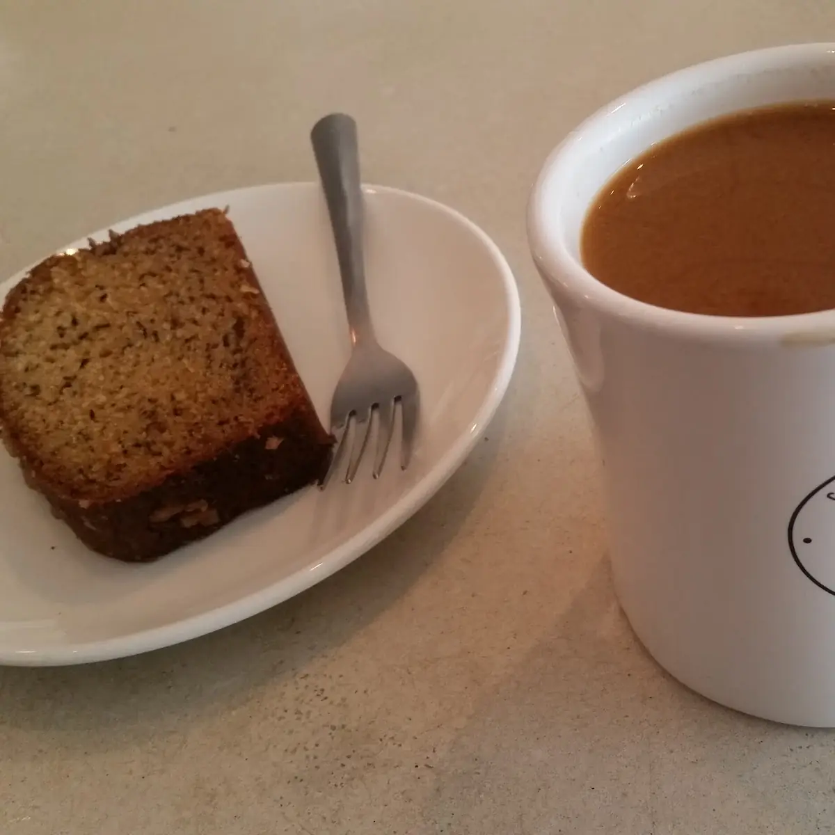 Colombian Batch Brewed Coffee and Banana Walnut Bread