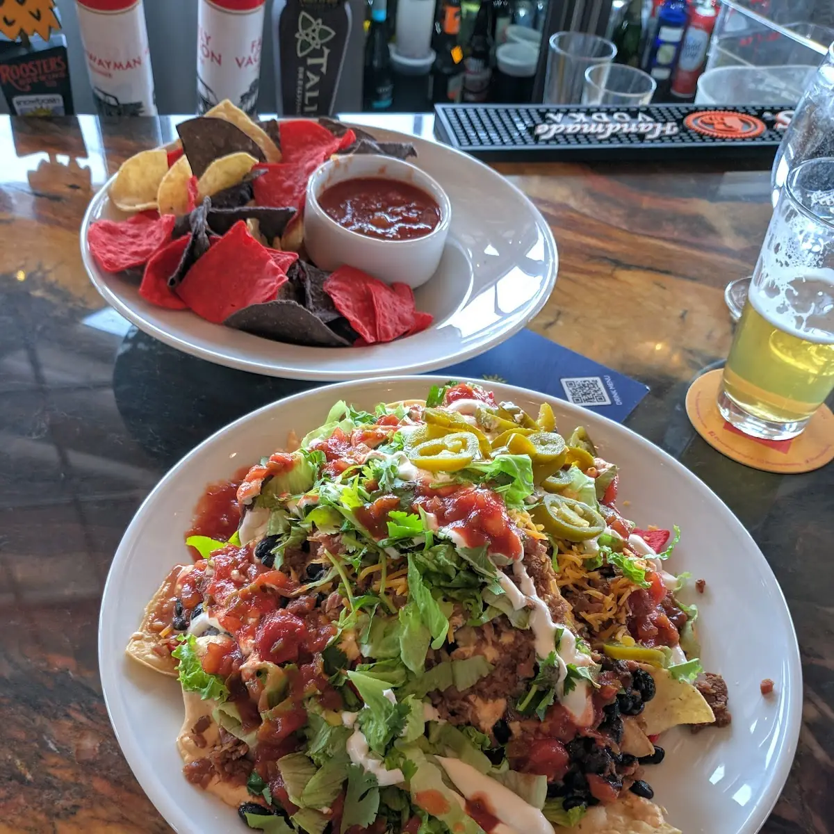 Nachos w Steak