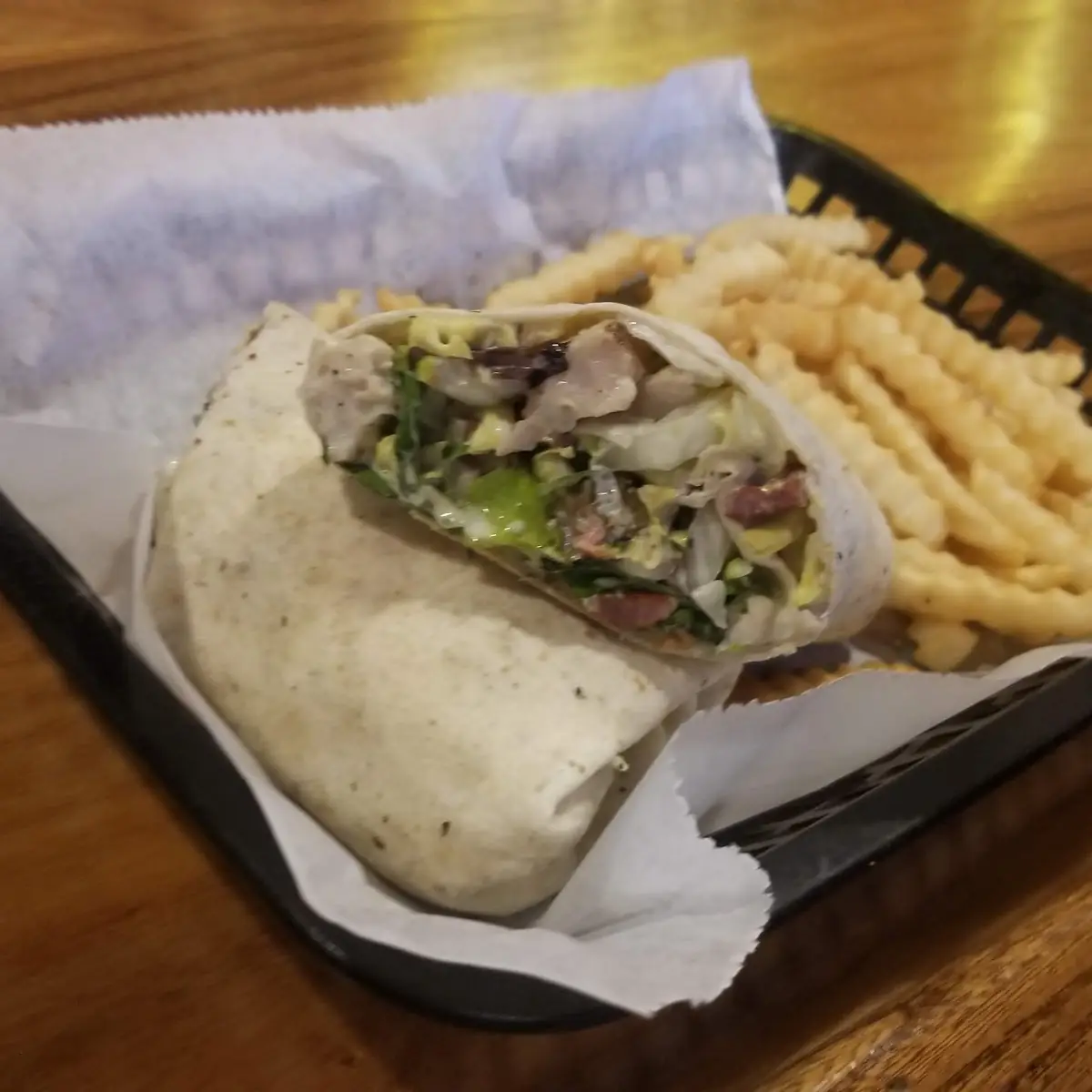 Grilled Bacon Ranch Chicken Wrap