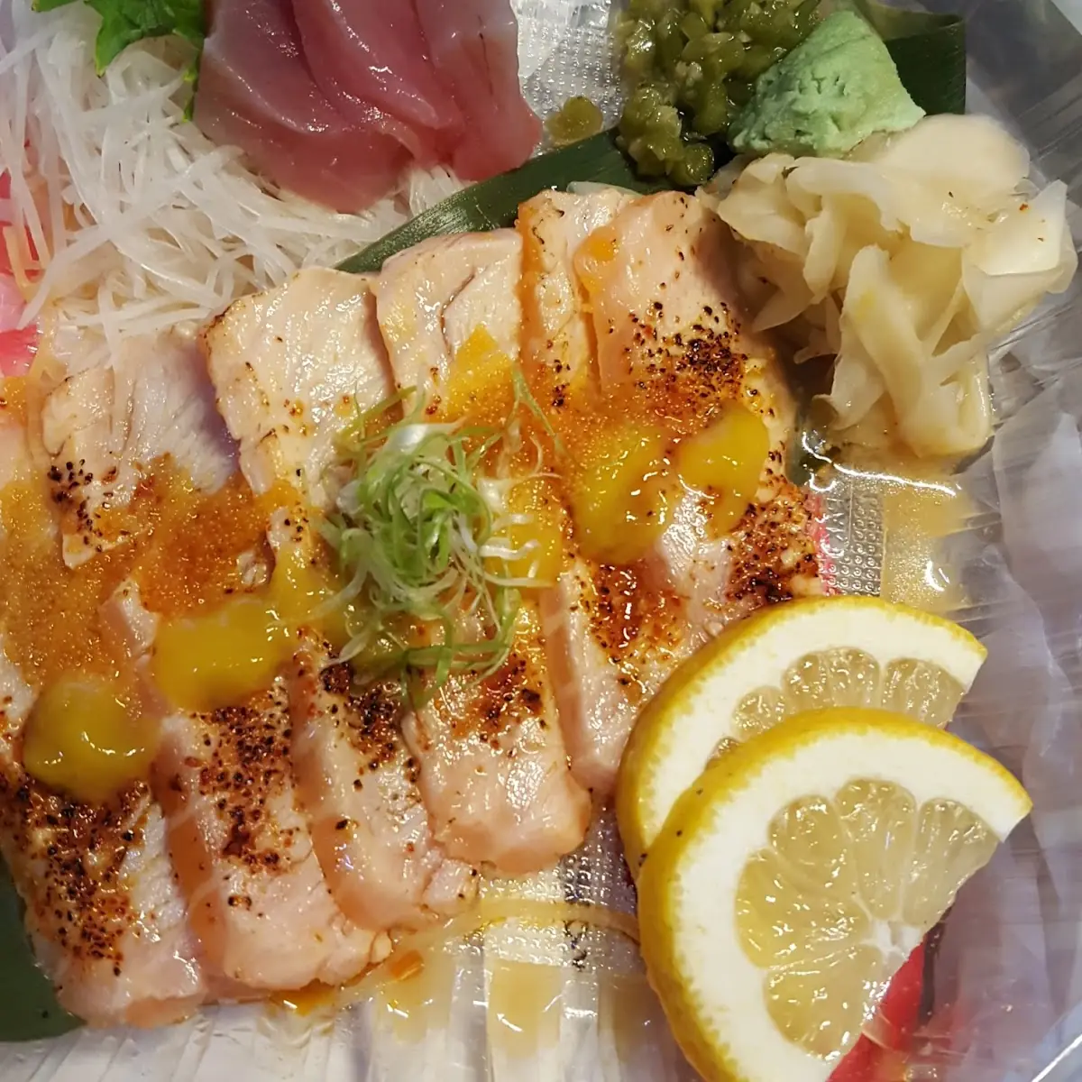 Yellowtail Sashimi Appetizer