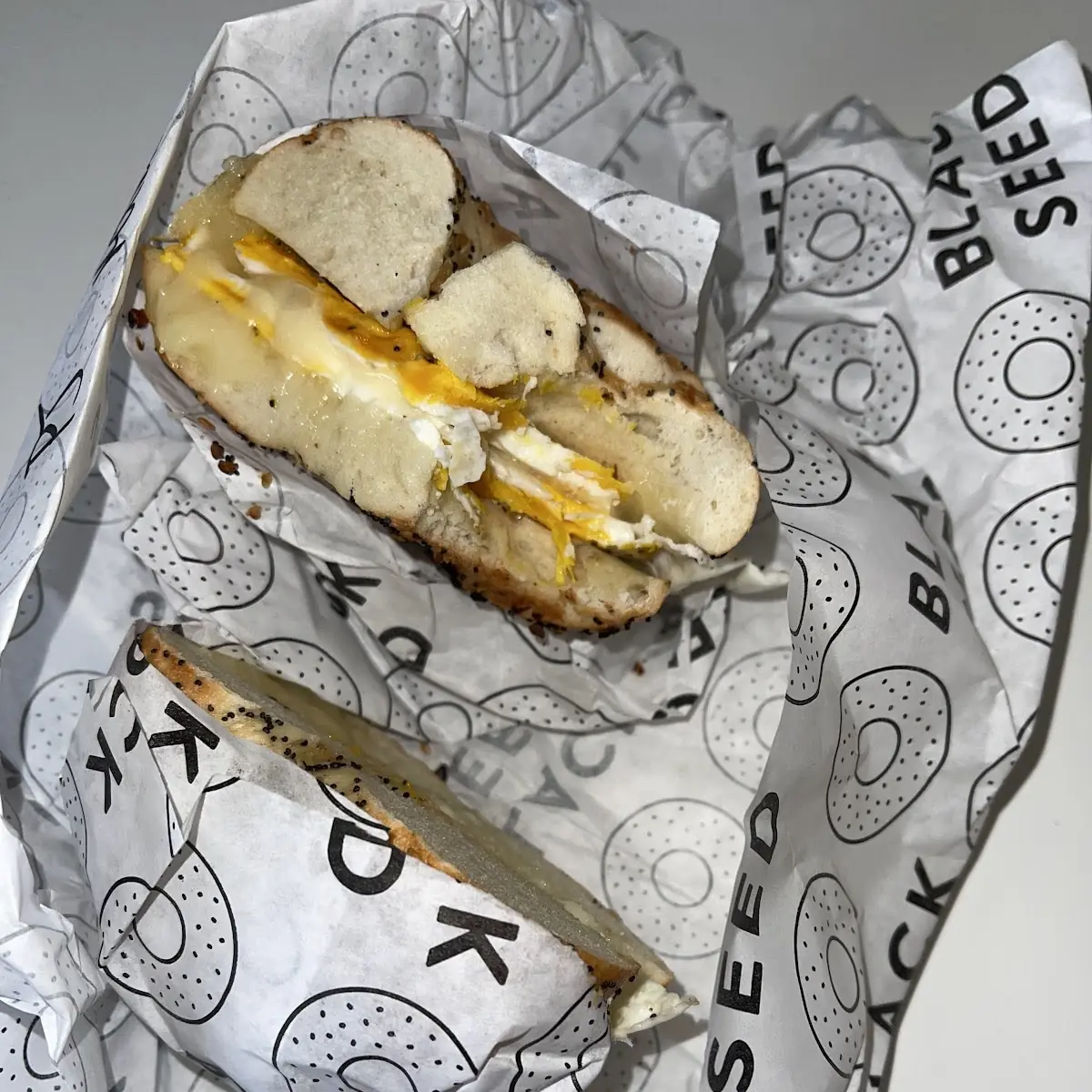 Egg and Cheese Bagels