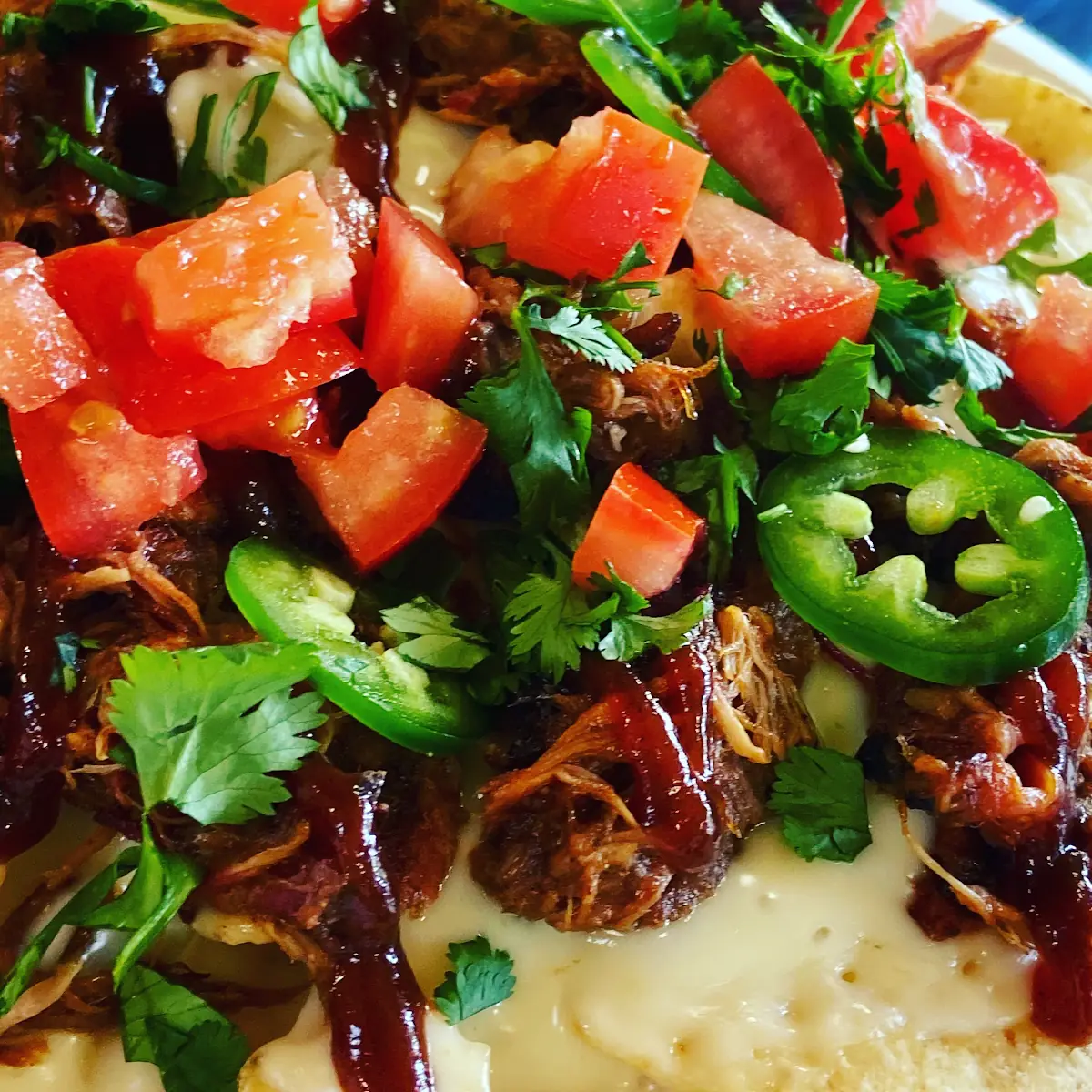 BBQ Pulled Pork Nachos