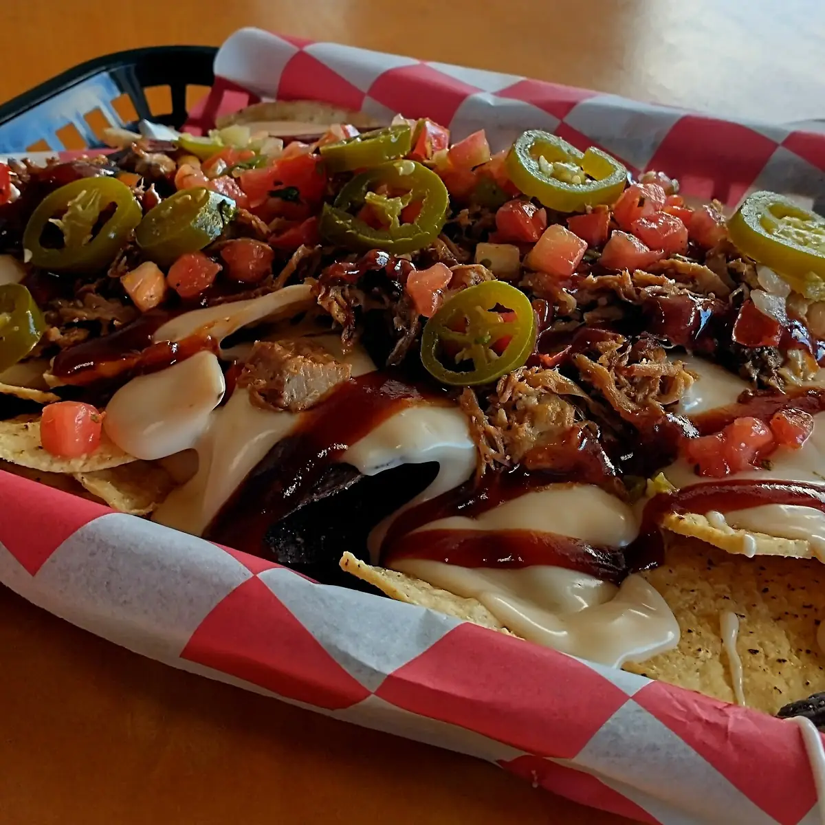 Smoked Pulled Pork Nachos
