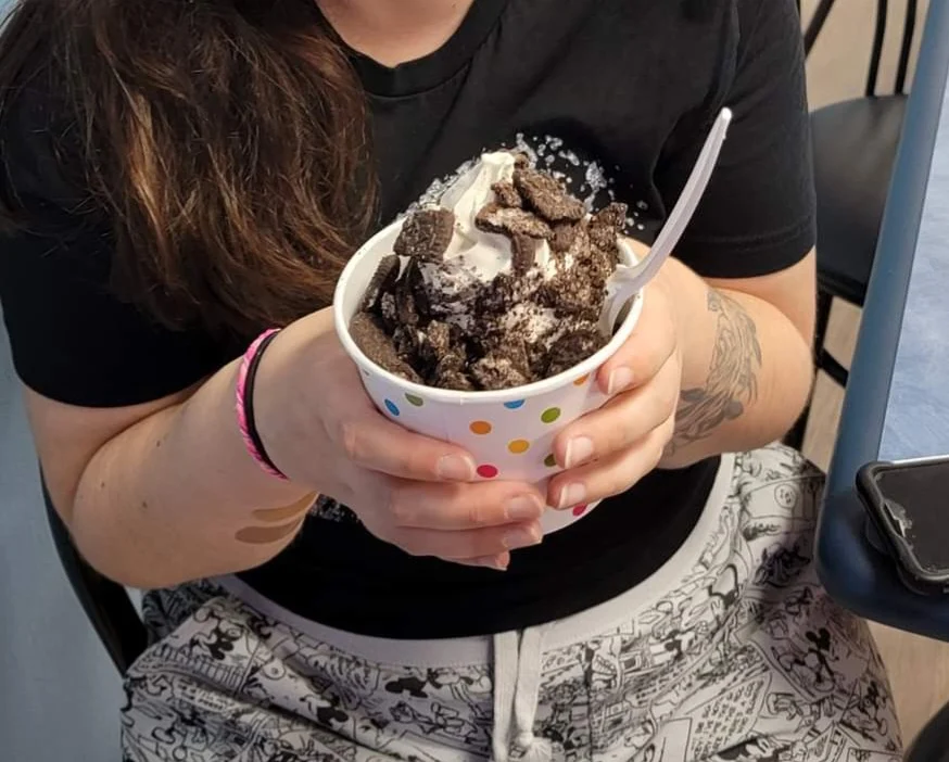 Ripple Vegan Soft Serve with Oreo Topping