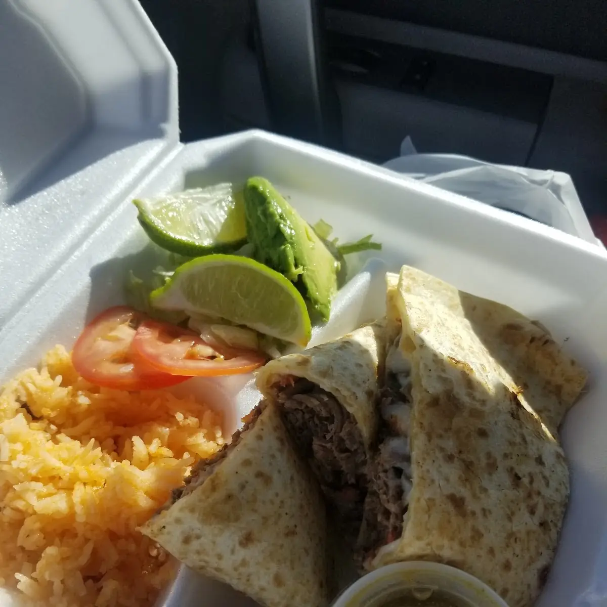 Carne Azada Burrito