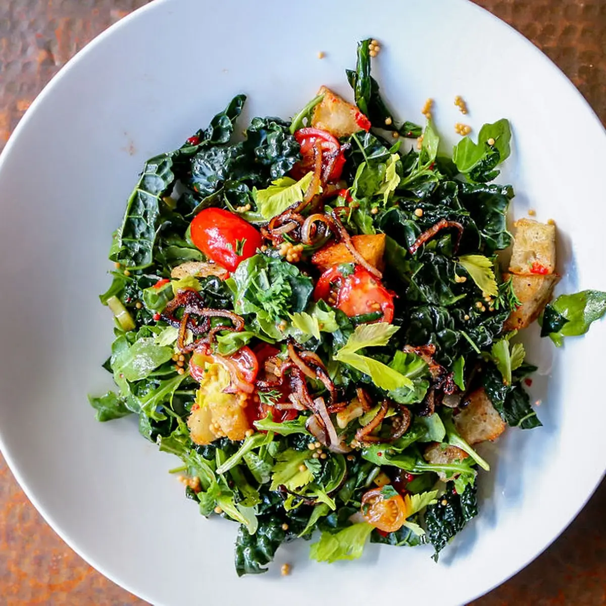 Warm Kale Salad