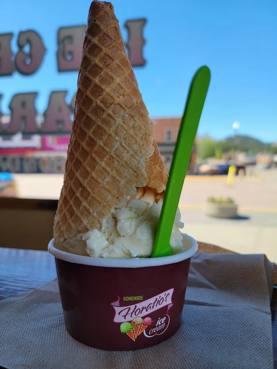Lemon Poppyseed and Cookie Dough Ice Cream
