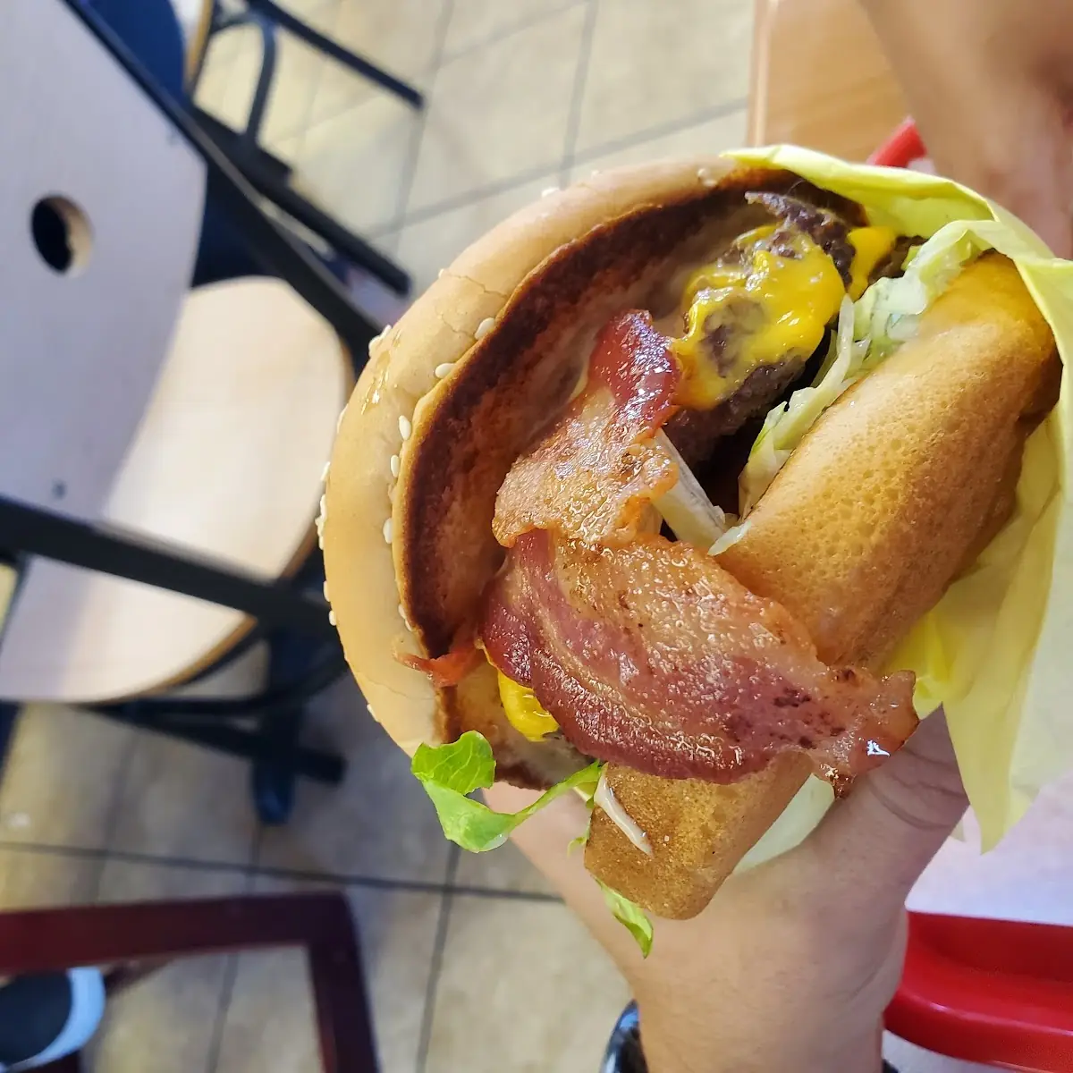 Double Bacon Cheeseburger Combo