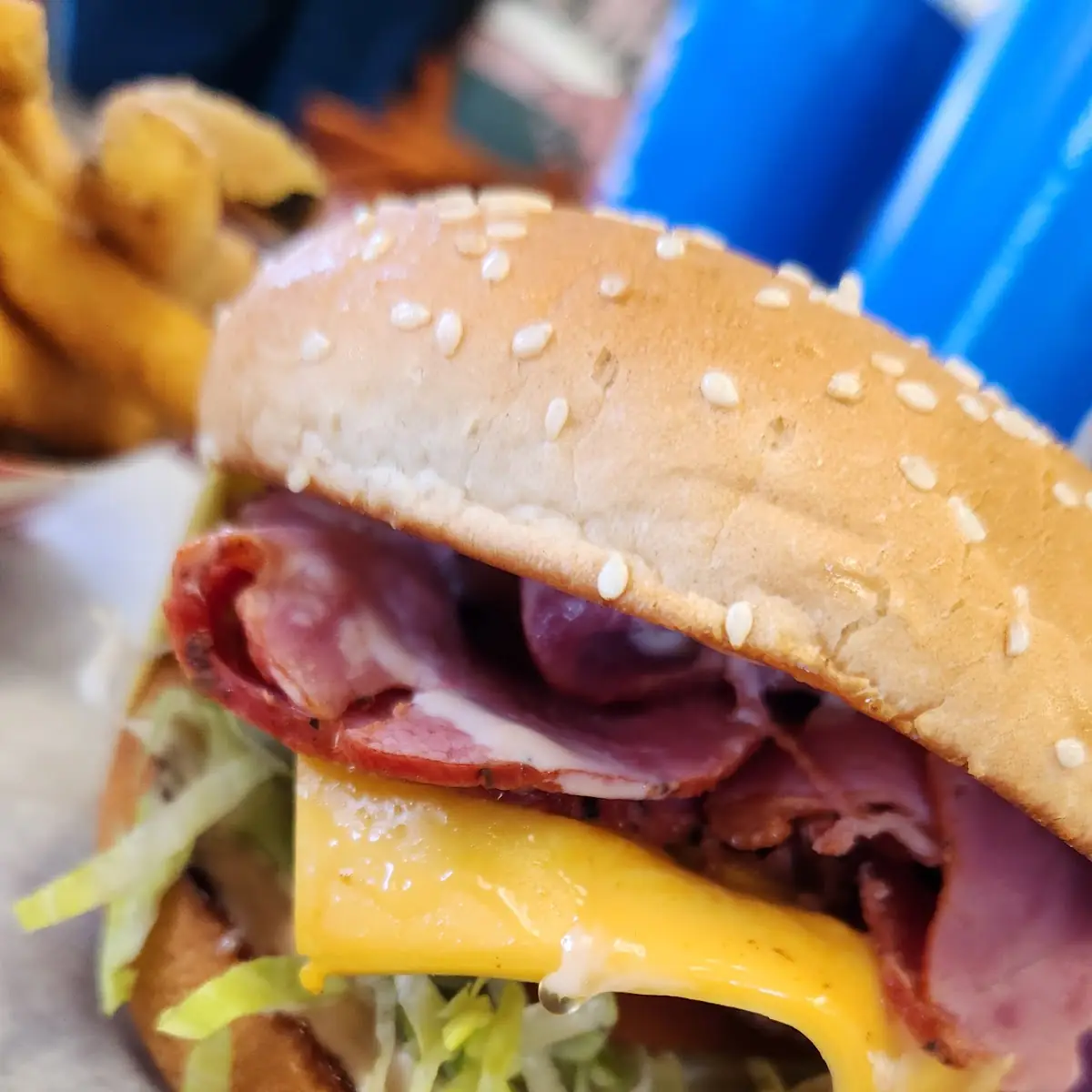 The Colossal Cheese Burger