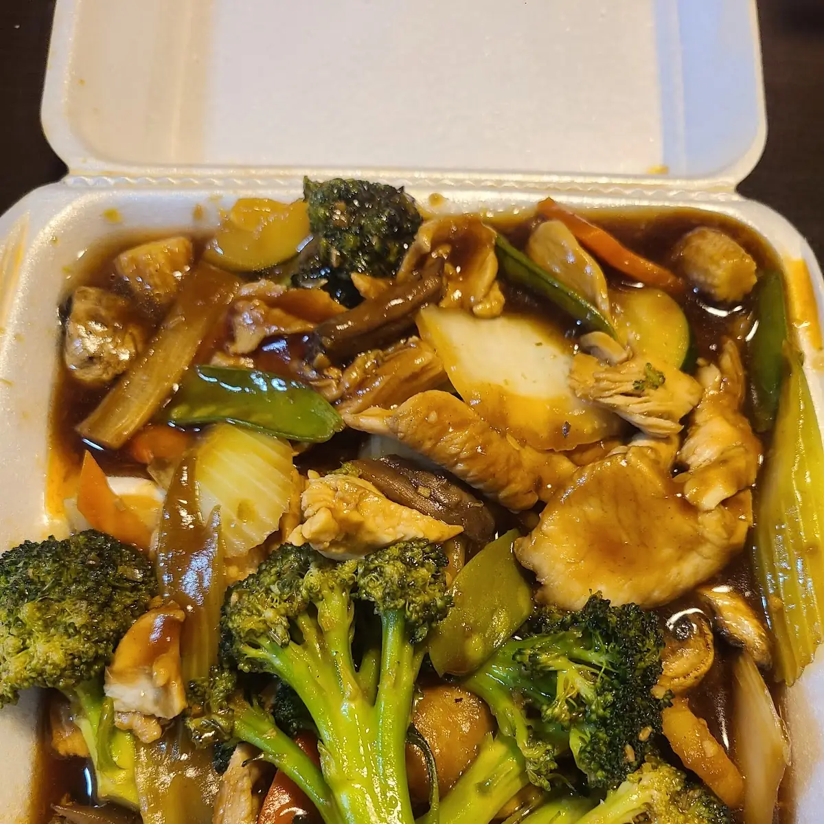Bean Curd with Mixed Vegetables