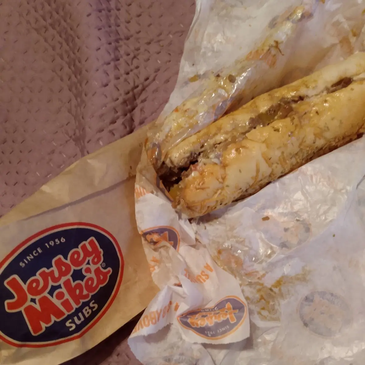 Philly Cheese with That Famous Cheese Bread
