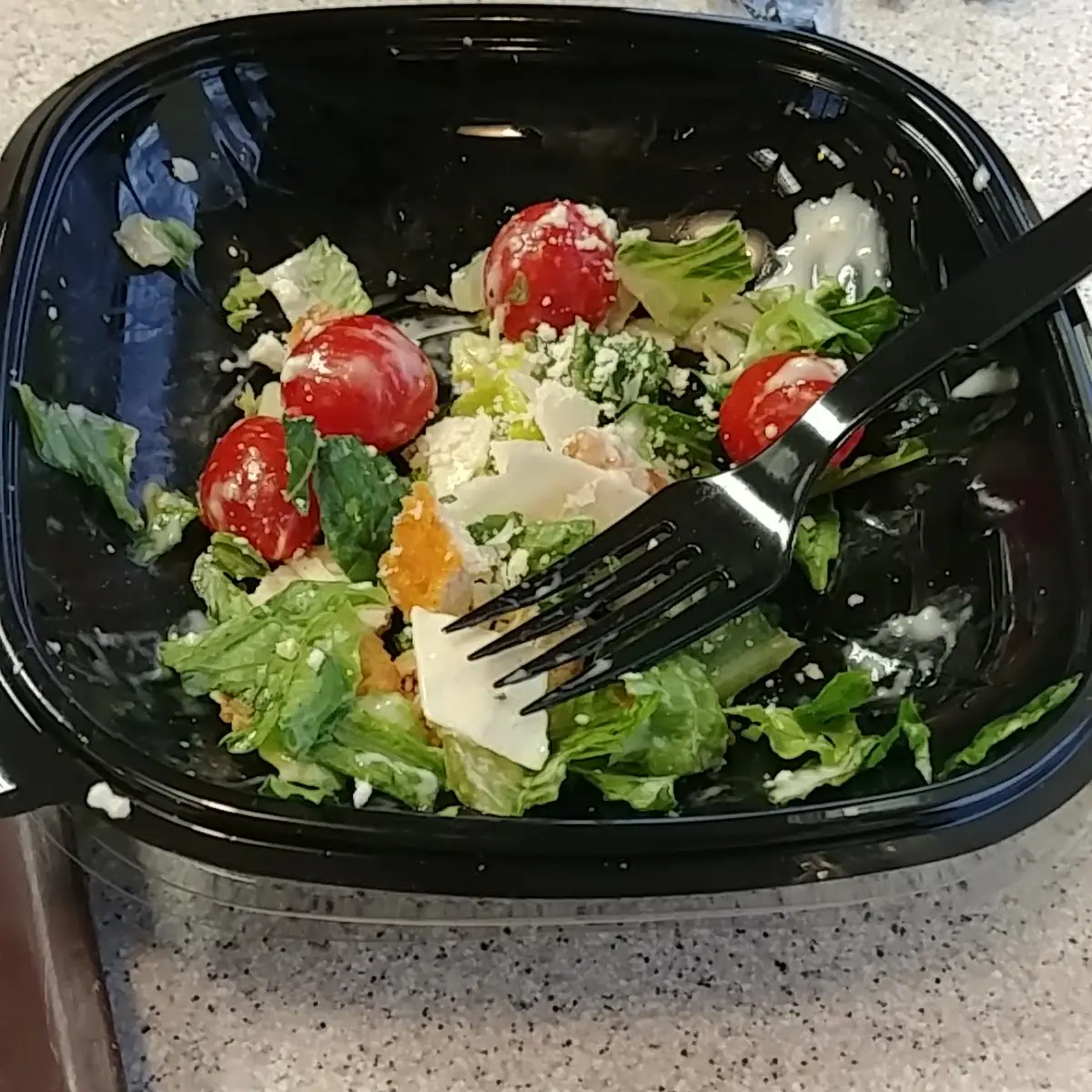 Spicy Caesar Salad