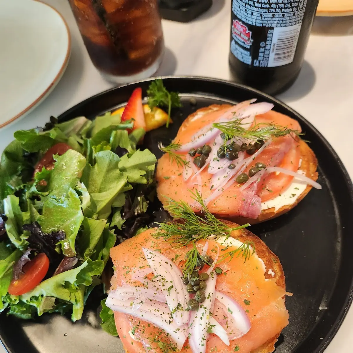 Luxe Lox Bagel