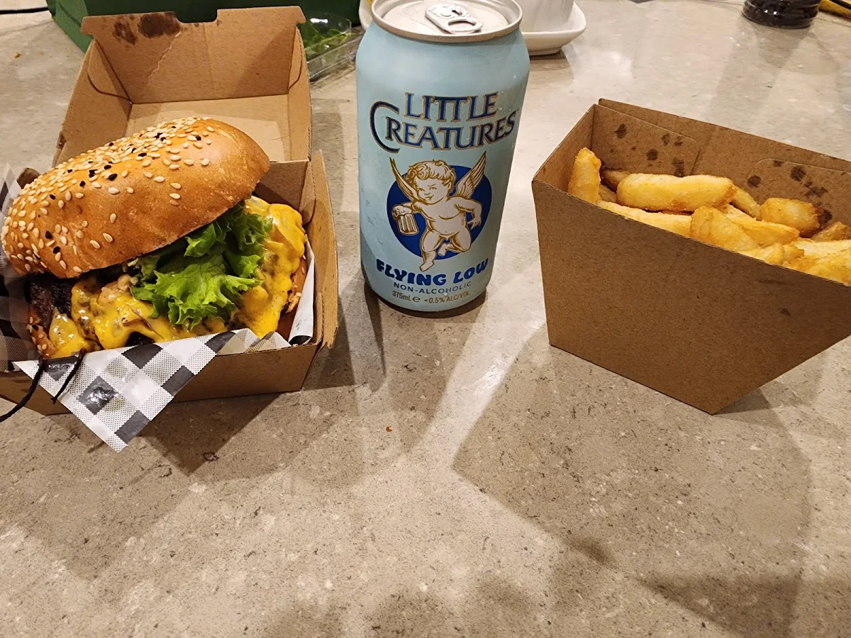 Bounce Burger Combo, Burgerchino