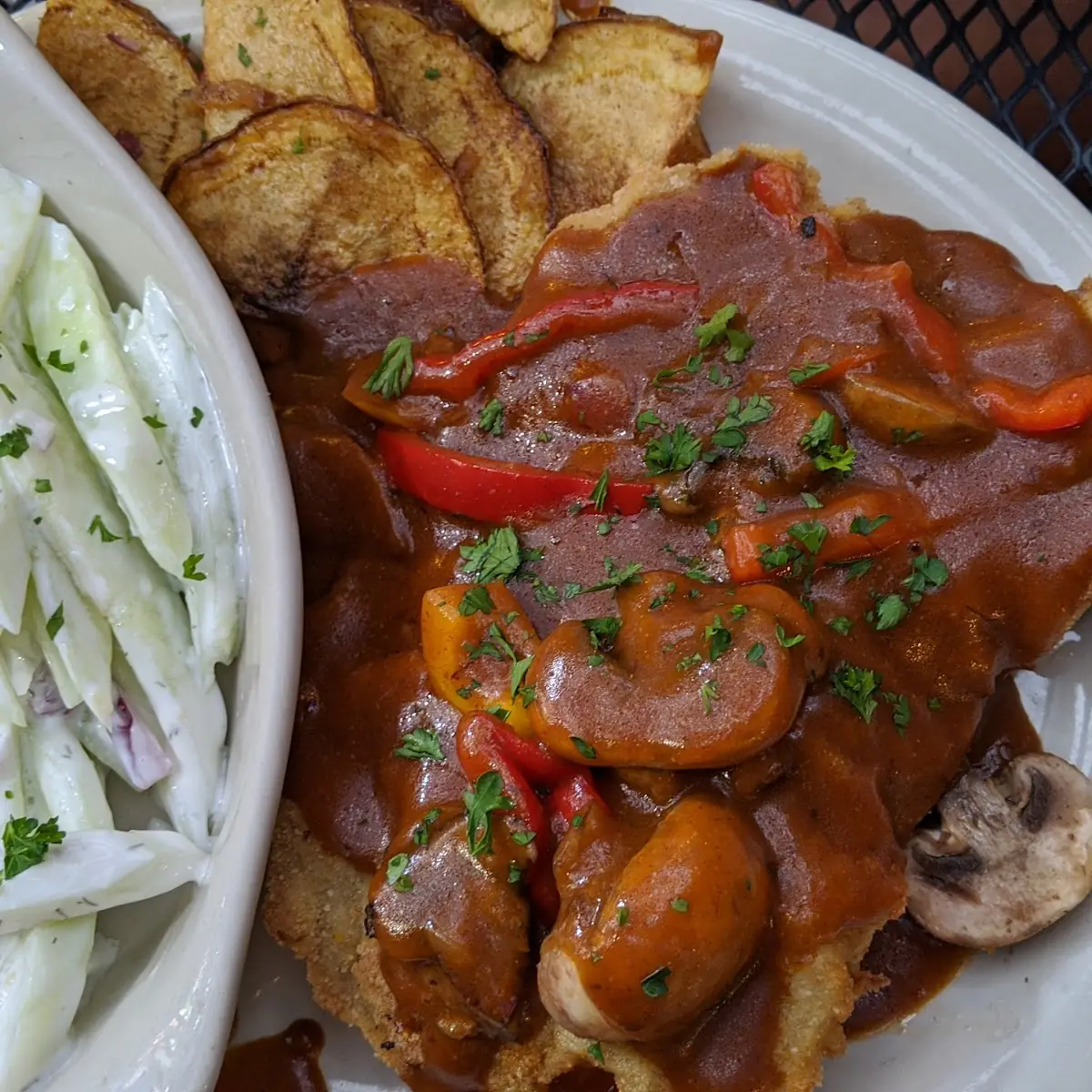 Bavarian Jager Schnitzel