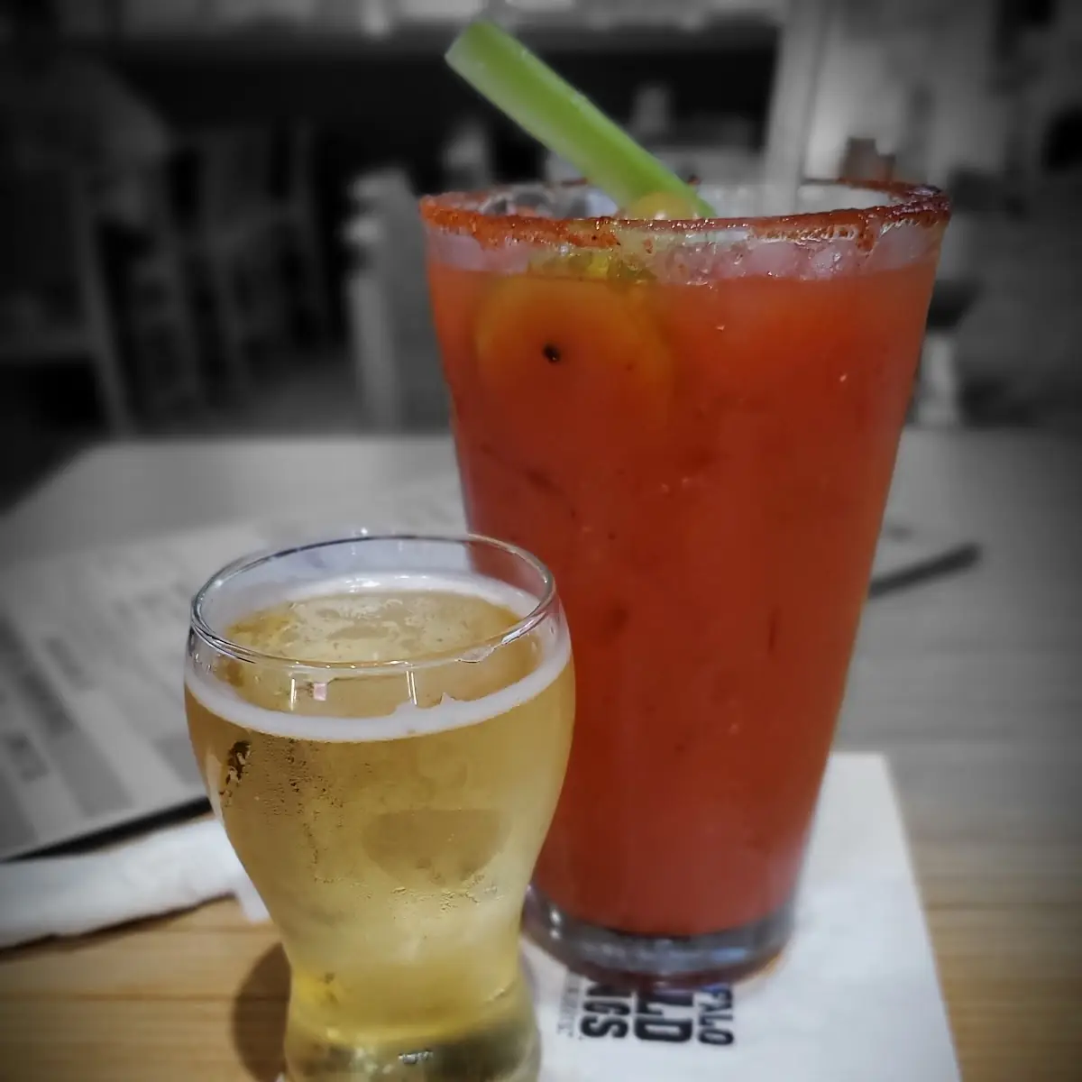 Bloody Mary Bud Light Beer Backet
