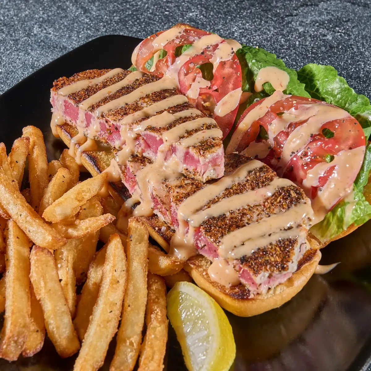 Seared Ahi-Tuna Sandwich