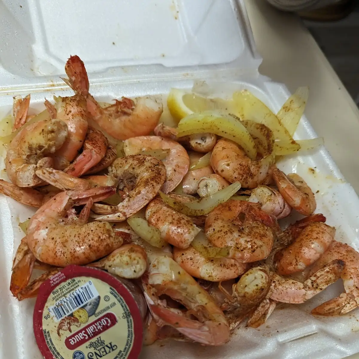 Steamed Shrimp