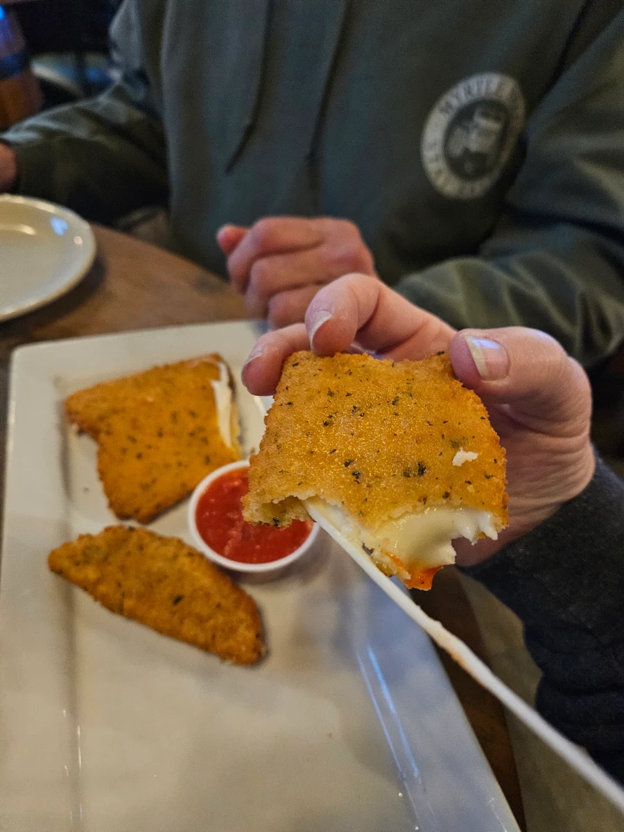 Half Moon Mozzarella Cheese Sticks